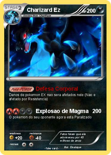 Pokemon Charizard Ez
