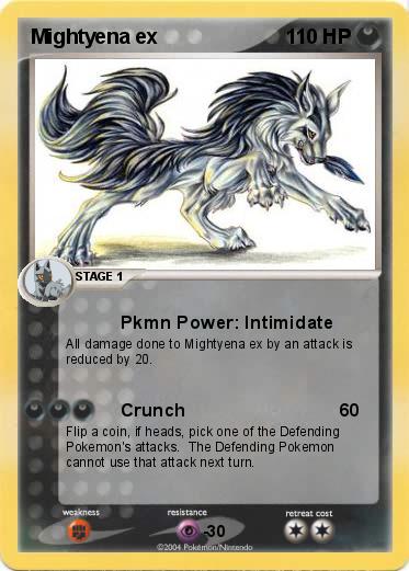 Pokemon Mightyena ex
