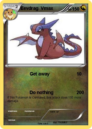 Pokemon Eevdrag  Vmax