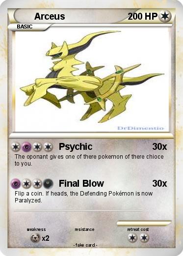 Pokemon Arceus