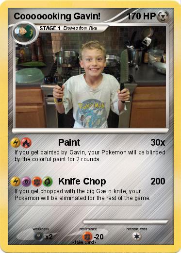 Pokemon Cooooooking Gavin!