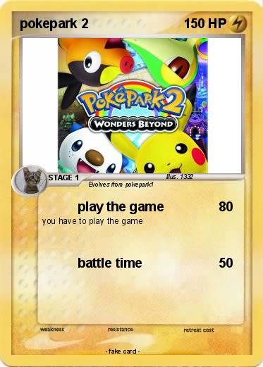 Pokemon pokepark 2
