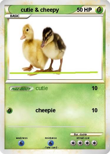 Pokemon cutie & cheepy