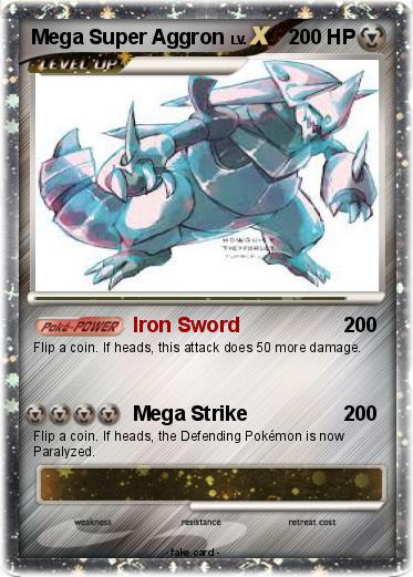 Pokemon Mega Super Aggron