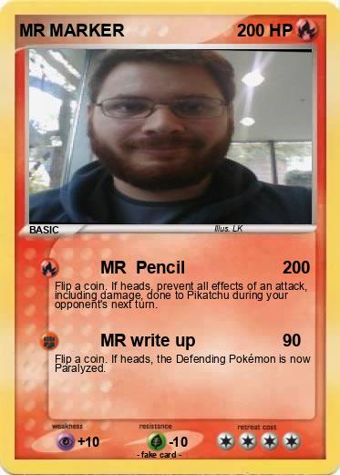 Pokemon MR MARKER