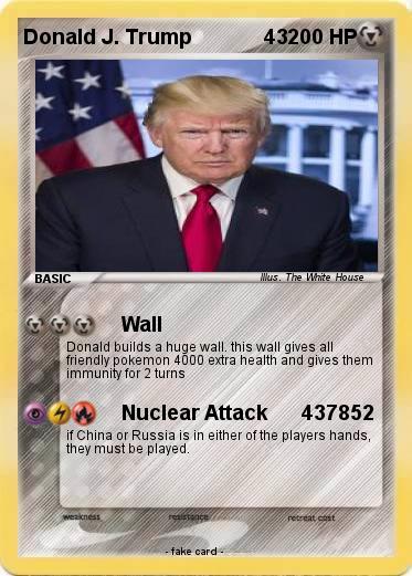 Pokemon Donald J. Trump             43