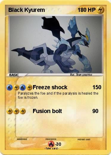 Pokemon Black Kyurem