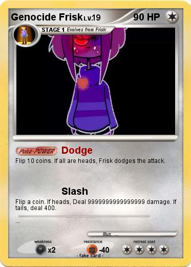 Pokemon Genocide Frisk