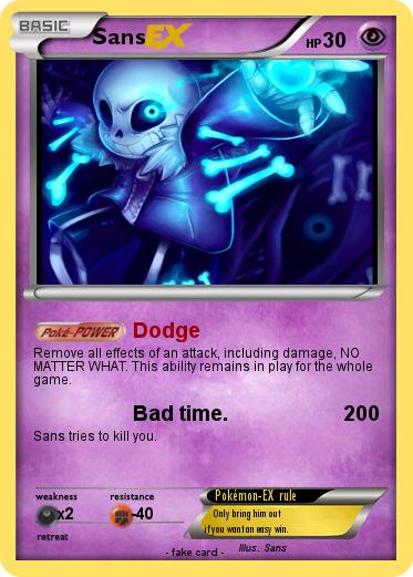 Pokemon Sans