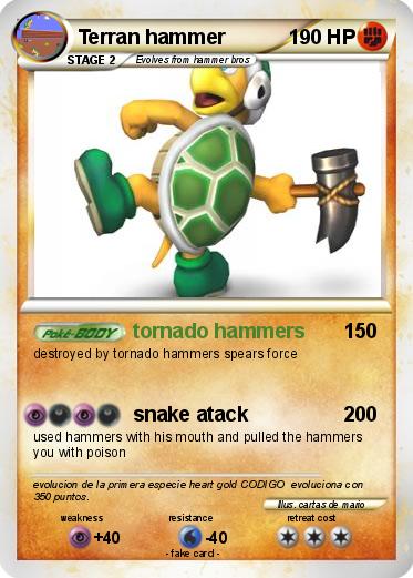 Pokemon Terran hammer