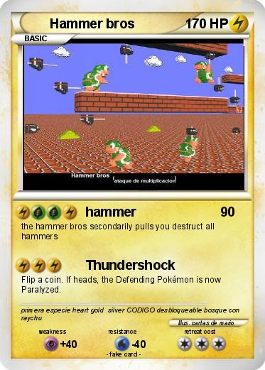 Pokemon Hammer bros