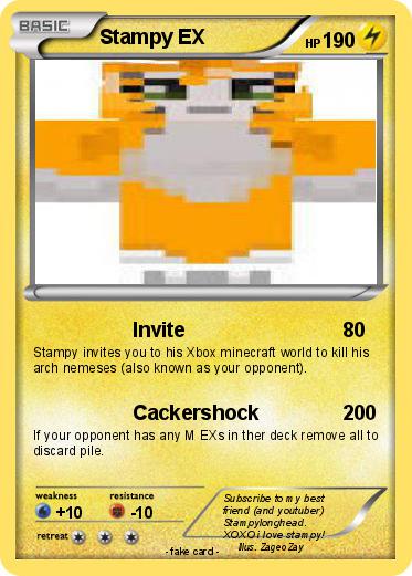 Pokemon Stampy EX