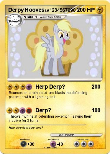 Pokemon Derpy Hooves
