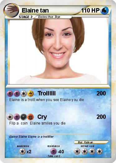 Pokemon Elaine tan