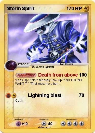 Pokemon Storm Spirit