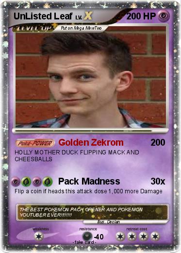 Pokemon UnListed Leaf