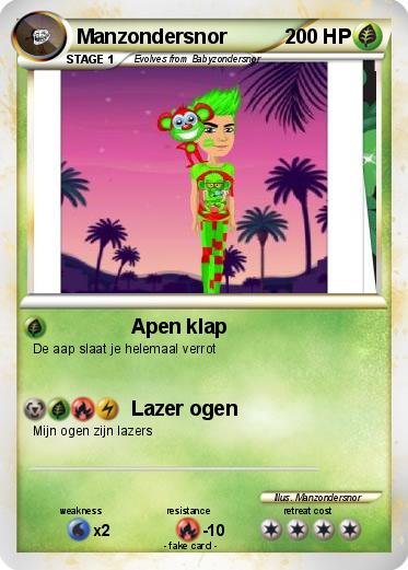 Pokemon Manzondersnor