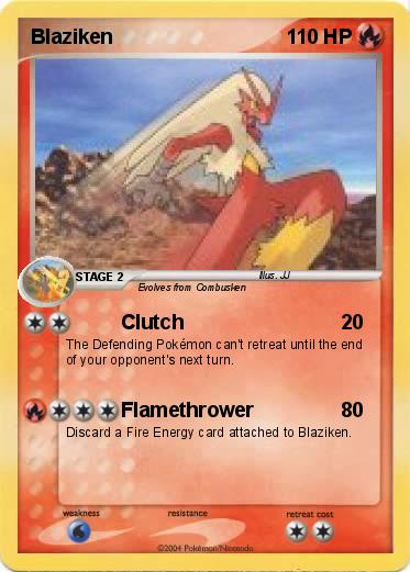 Pokemon Blaziken
