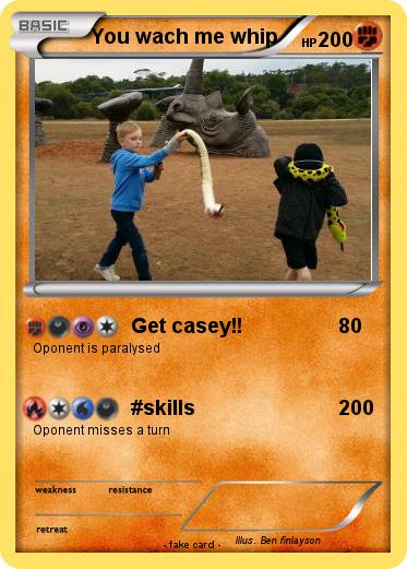 Pokemon You wach me whip
