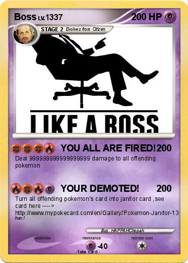 Pokemon Boss