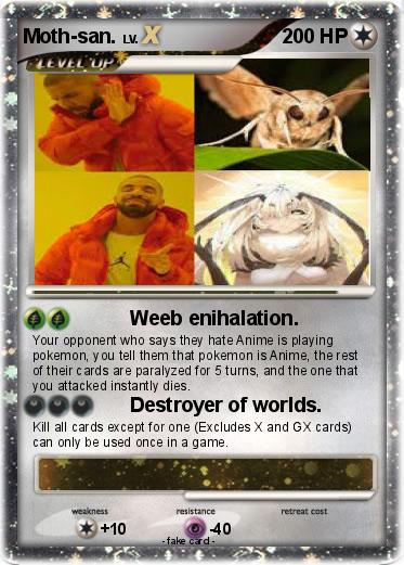 Pokemon Moth-san.