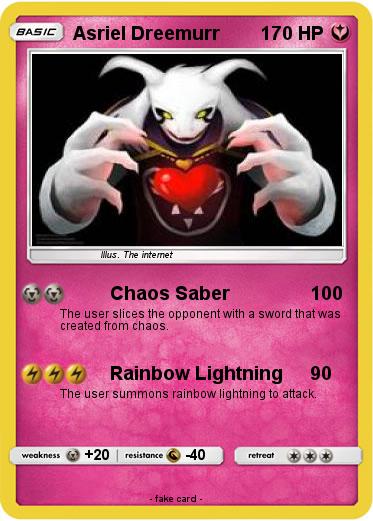 Pokemon Asriel Dreemurr