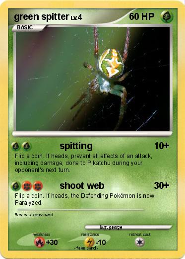 Pokemon green spitter