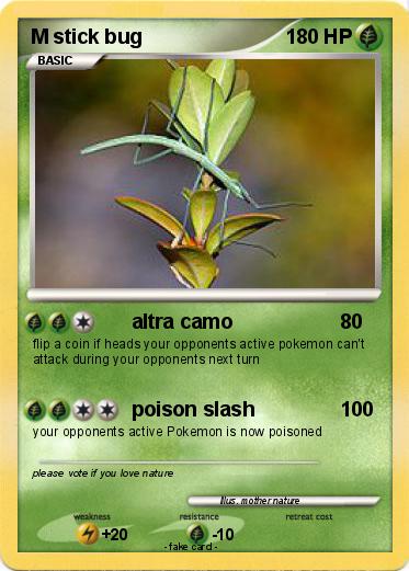 Pokemon M stick bug