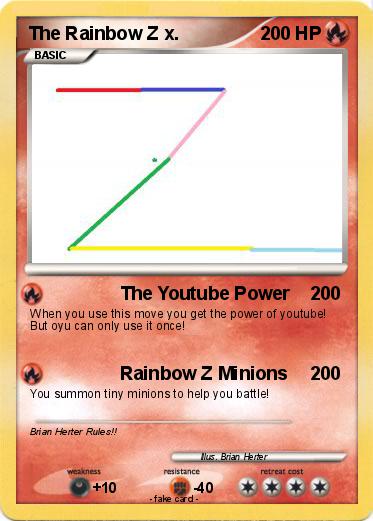 Pokemon The Rainbow Z x.