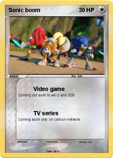 Pokemon Sonic boom