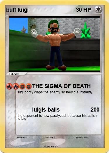 Pokemon buff luigi