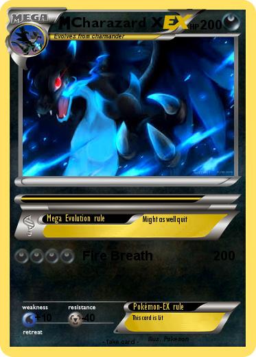 Pokemon Charazard X