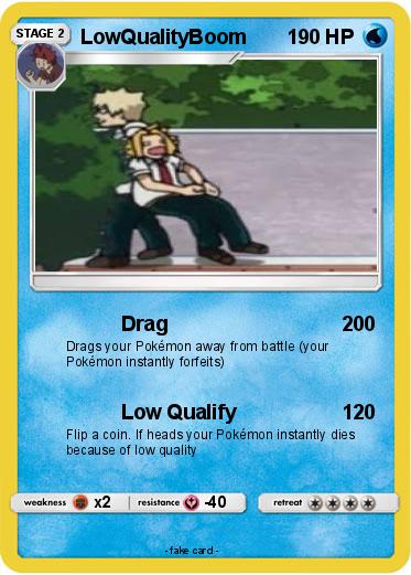 Pokemon LowQualityBoom