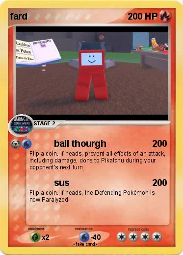 Pokemon fard