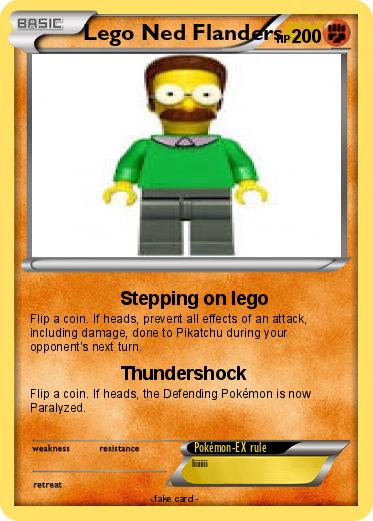 Pokemon Lego Ned Flanders