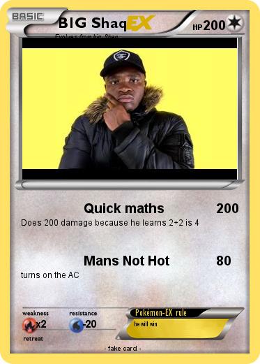 Pokemon BIG Shaq