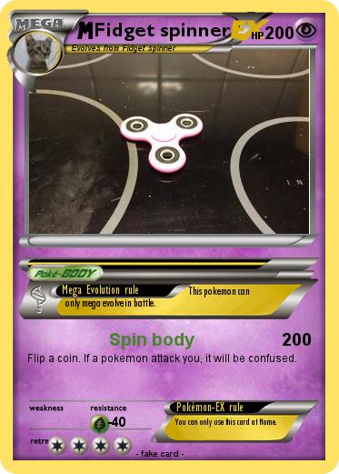 Pokemon Fidget spinner