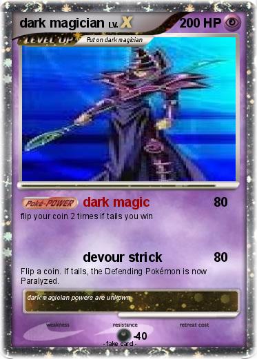 Pokemon dark magician