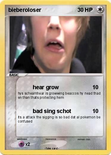 Pokemon bieberoloser