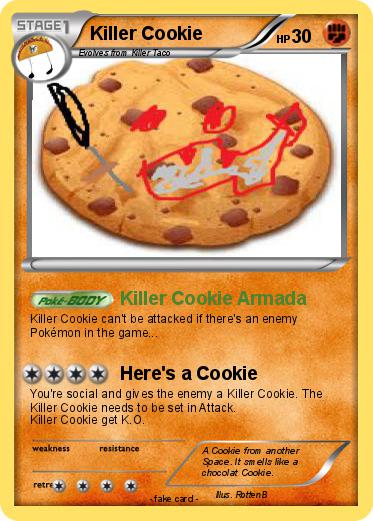 Pokemon Killer Cookie