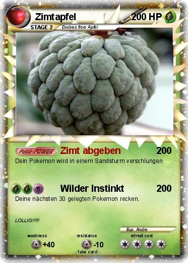 Pokemon Zimtapfel