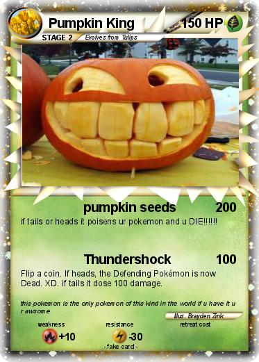 Pokemon Pumpkin King