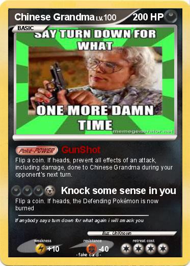 Pokemon Chinese Grandma