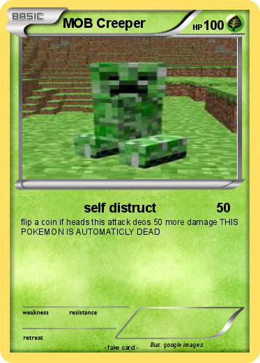Pokemon MOB Creeper