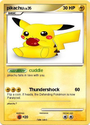 Pokemon pikachu