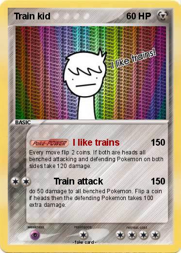Pokemon Train kid