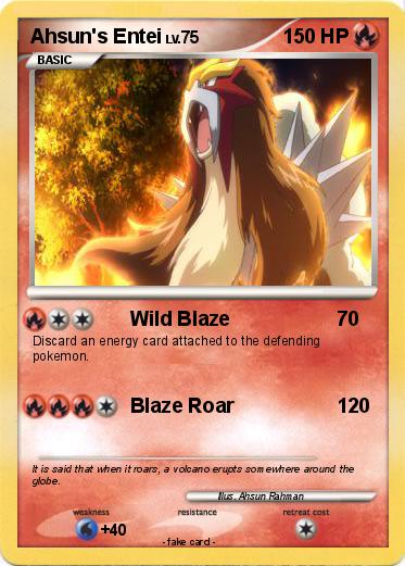 Pokemon Ahsun's Entei