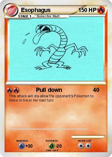Pokemon Esophagus