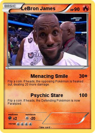 Pokemon LeBron James