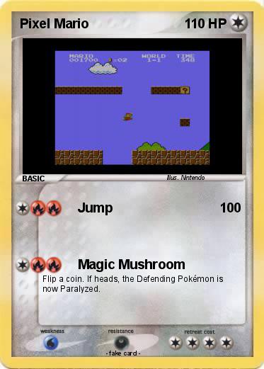 Pokemon Pixel Mario